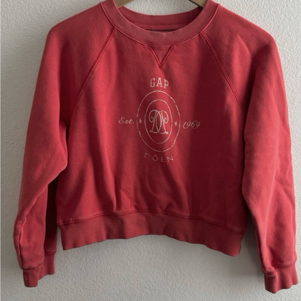 ISO Kids Gap x Doen Red Sweatshirt XXL